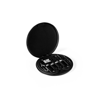 SYSTROM. Set adattatore e cavo di ricarica superveloce in ABS riciclato (100% rABS) FullGadgets.com