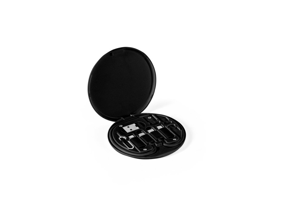 SYSTROM. Set adattatore e cavo di ricarica superveloce in ABS riciclato (100% rABS) FullGadgets.com