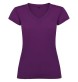 T-shirt a maniche corte con scollo a V da donna Victoria FullGadgets.com
