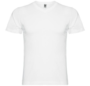 T-shirt a maniche corte con scollo a V da uomo Samoyedo FullGadgets.com