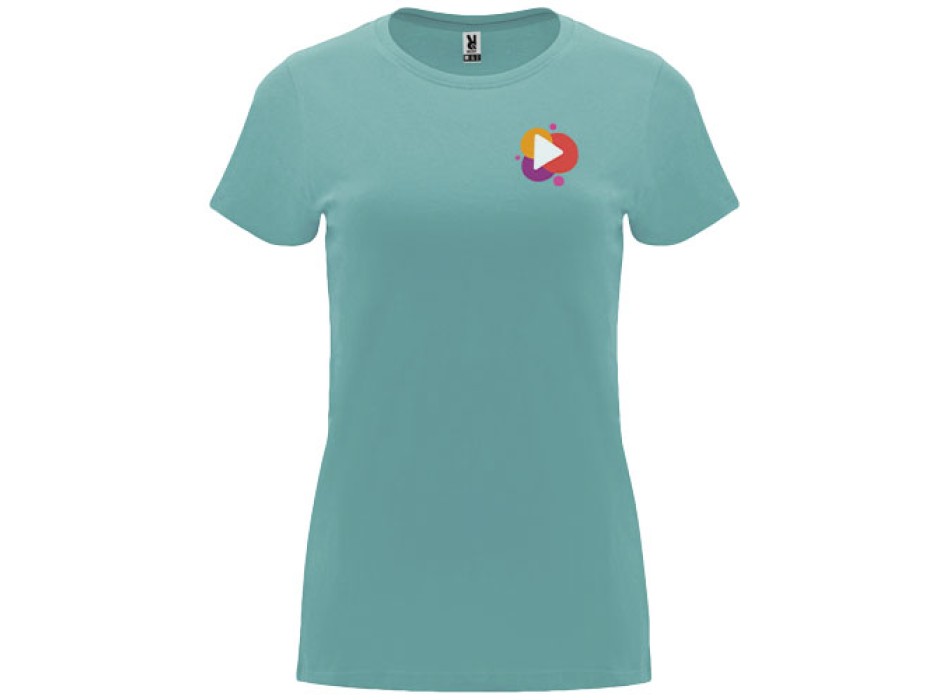 T-shirt a maniche corte da donna Capri FullGadgets.com