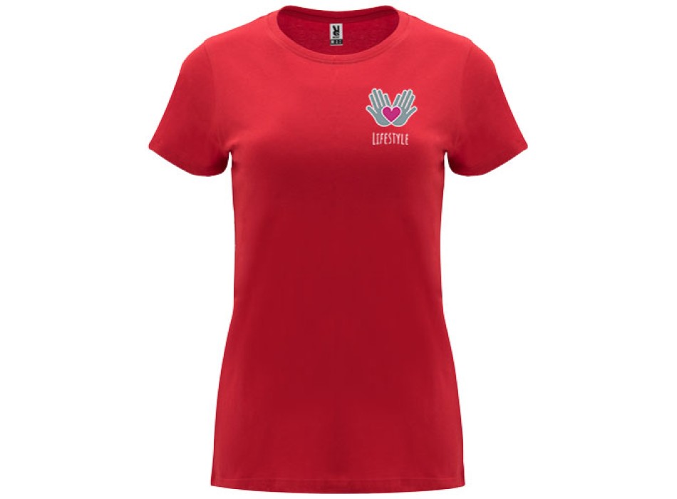 T-shirt a maniche corte da donna Capri FullGadgets.com