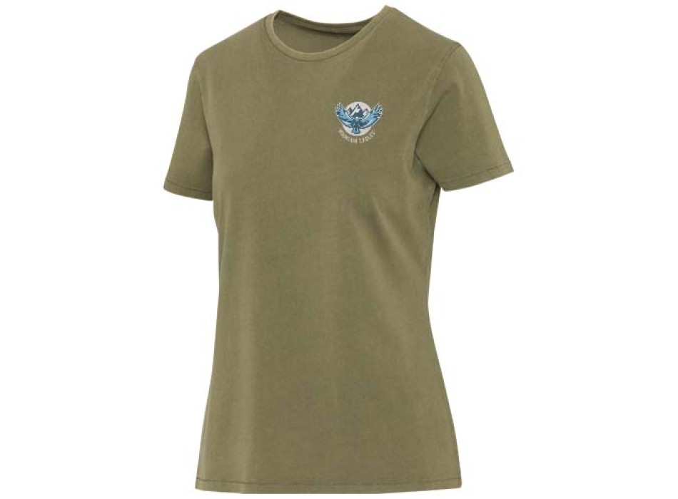T-shirt a maniche corte da donna in tessuto lavato da 160 g/m²Nanaimo FullGadgets.com