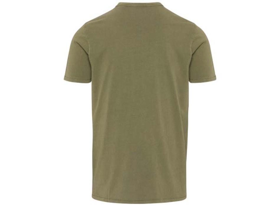 T-shirt a maniche corte da uomo in tessuto lavato da 160g/m² Nanaimo FullGadgets.com