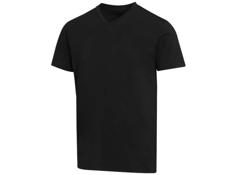 T-shirt a maniche corte unisex con scollo a V in cotone biologico certificato OCS da 200 g/m² Balfour FullGadgets.com