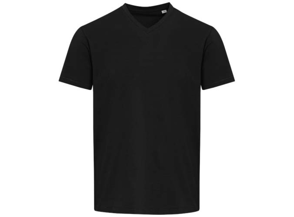 T-shirt a maniche corte unisex con scollo a V in cotone biologico certificato OCS da 200 g/m² Balfour FullGadgets.com