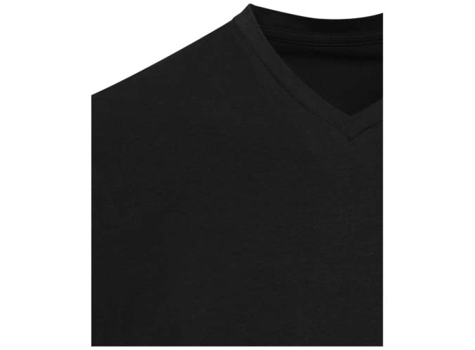 T-shirt a maniche corte unisex con scollo a V in cotone biologico certificato OCS da 200 g/m² Balfour FullGadgets.com