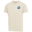 T-shirt a maniche corte unisex con scollo a V in cotone biologico certificato OCS da 200 g/m² Balfour FullGadgets.com