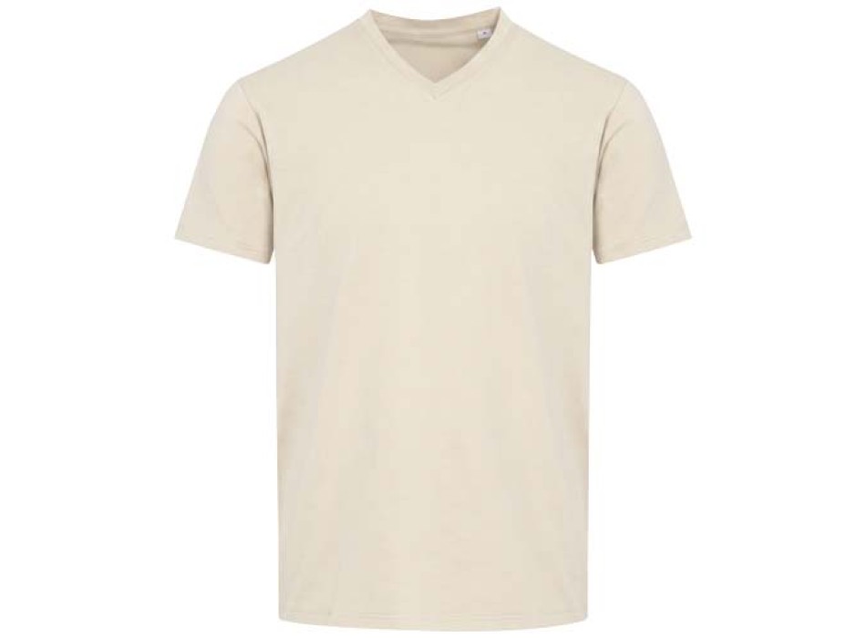 T-shirt a maniche corte unisex con scollo a V in cotone biologico certificato OCS da 200 g/m² Balfour FullGadgets.com