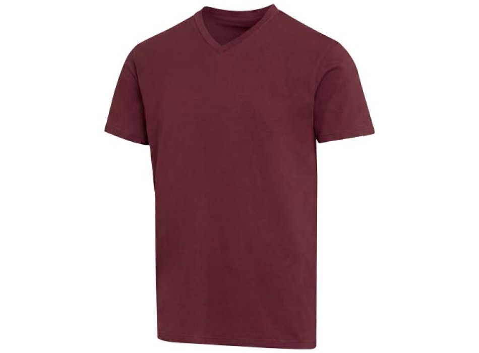 T-shirt a maniche corte unisex con scollo a V in cotone biologico certificato OCS da 200 g/m² Balfour FullGadgets.com
