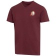 T-shirt a maniche corte unisex con scollo a V in cotone biologico certificato OCS da 200 g/m² Balfour FullGadgets.com