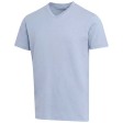 T-shirt a maniche corte unisex con scollo a V in cotone biologico certificato OCS da 200 g/m² Balfour FullGadgets.com