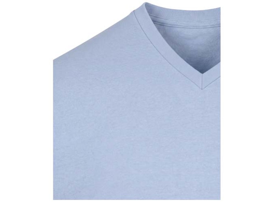 T-shirt a maniche corte unisex con scollo a V in cotone biologico certificato OCS da 200 g/m² Balfour FullGadgets.com