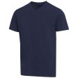T-shirt a maniche corte unisex con scollo a V in cotone biologico certificato OCS da 200 g/m² Balfour FullGadgets.com