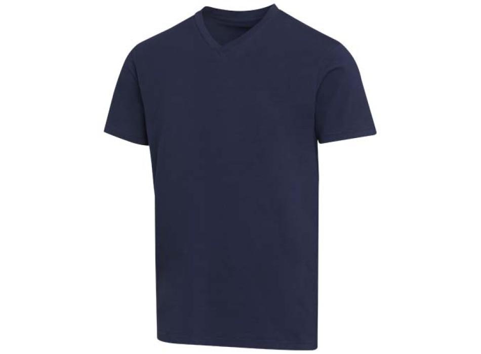 T-shirt a maniche corte unisex con scollo a V in cotone biologico certificato OCS da 200 g/m² Balfour FullGadgets.com