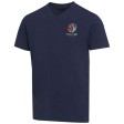 T-shirt a maniche corte unisex con scollo a V in cotone biologico certificato OCS da 200 g/m² Balfour FullGadgets.com