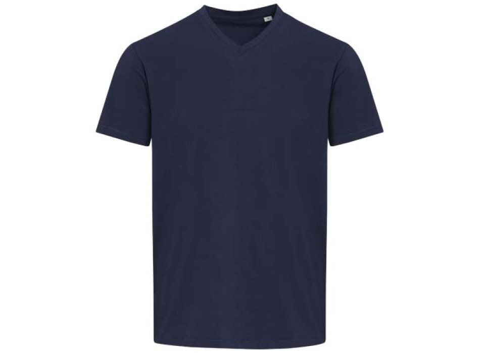 T-shirt a maniche corte unisex con scollo a V in cotone biologico certificato OCS da 200 g/m² Balfour FullGadgets.com