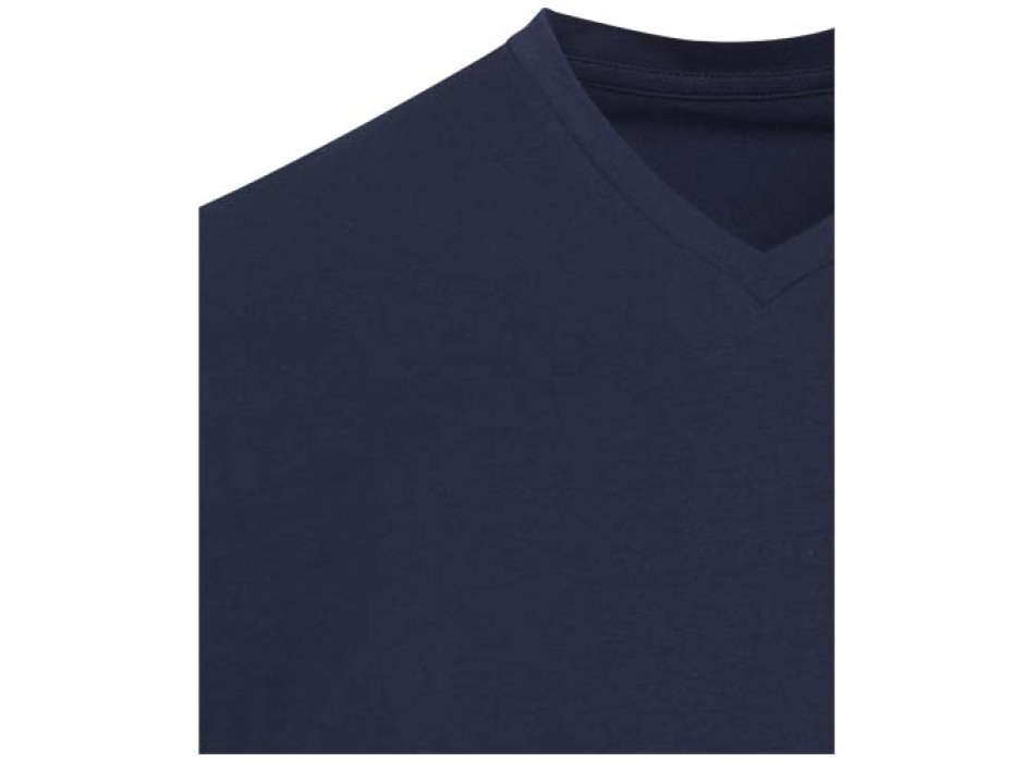 T-shirt a maniche corte unisex con scollo a V in cotone biologico certificato OCS da 200 g/m² Balfour FullGadgets.com