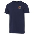 T-shirt a maniche corte unisex in tessuto biologico certificato OCS da 160 g/m² Azurite FullGadgets.com