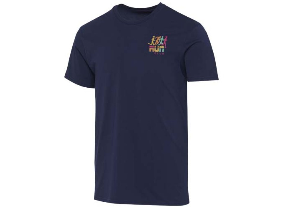T-shirt a maniche corte unisex in tessuto biologico certificato OCS da 160 g/m² Azurite FullGadgets.com