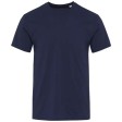 T-shirt a maniche corte unisex in tessuto biologico certificato OCS da 160 g/m² Azurite FullGadgets.com