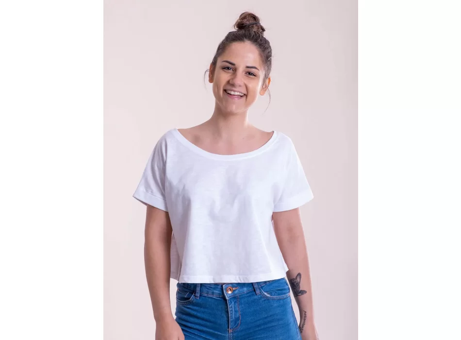 T-shirt donna crop FullGadgets.com