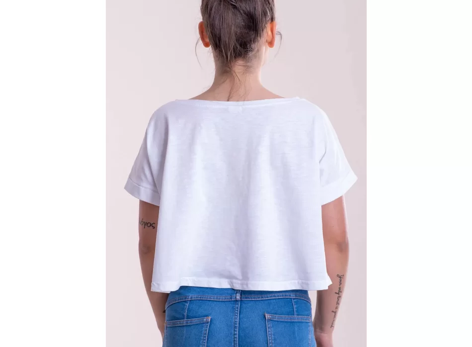T-shirt donna crop FullGadgets.com