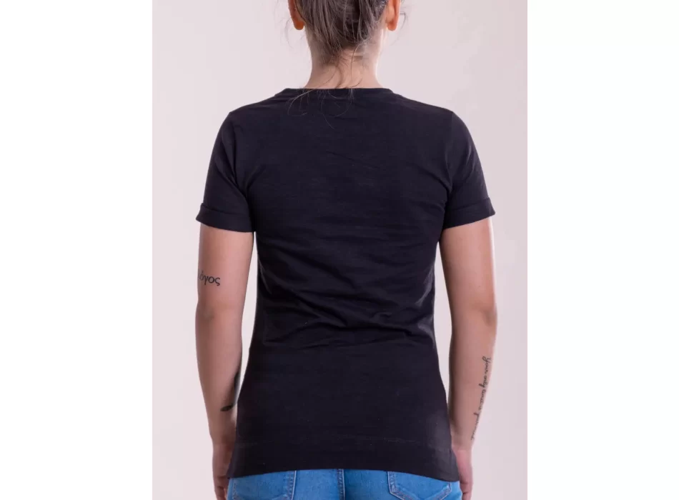 T-shirt donna slub con risvolto FullGadgets.com