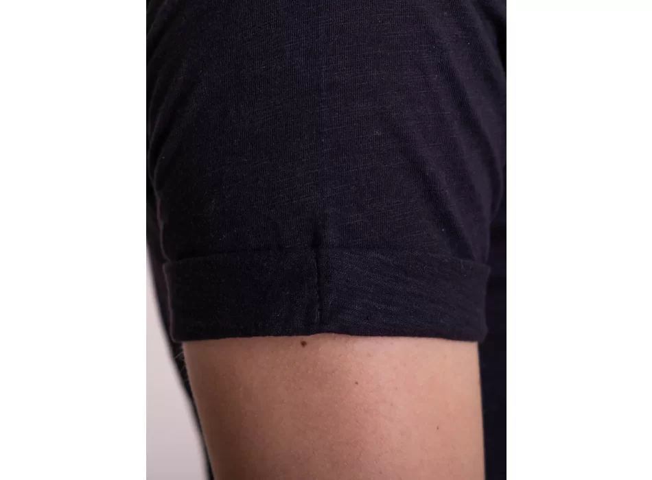 T-shirt donna slub con risvolto FullGadgets.com