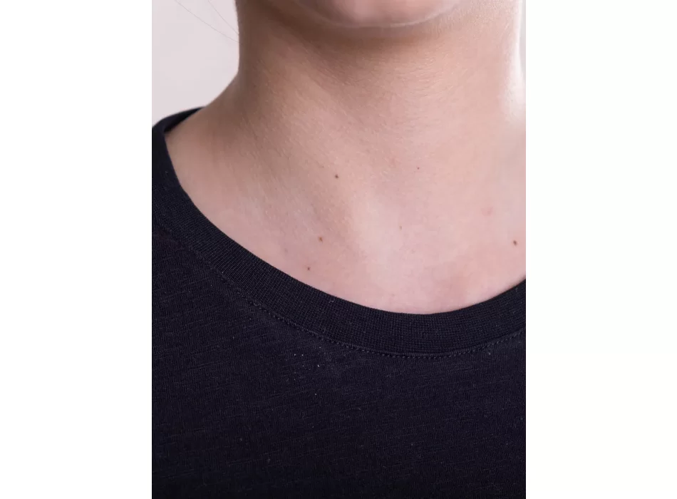 T-shirt donna slub con risvolto FullGadgets.com