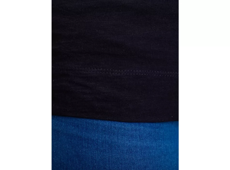 T-shirt donna slub con risvolto FullGadgets.com