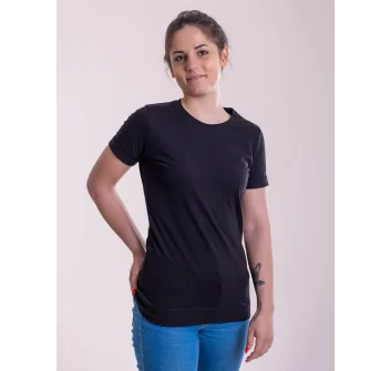 T-shirt donna slub con risvolto FullGadgets.com