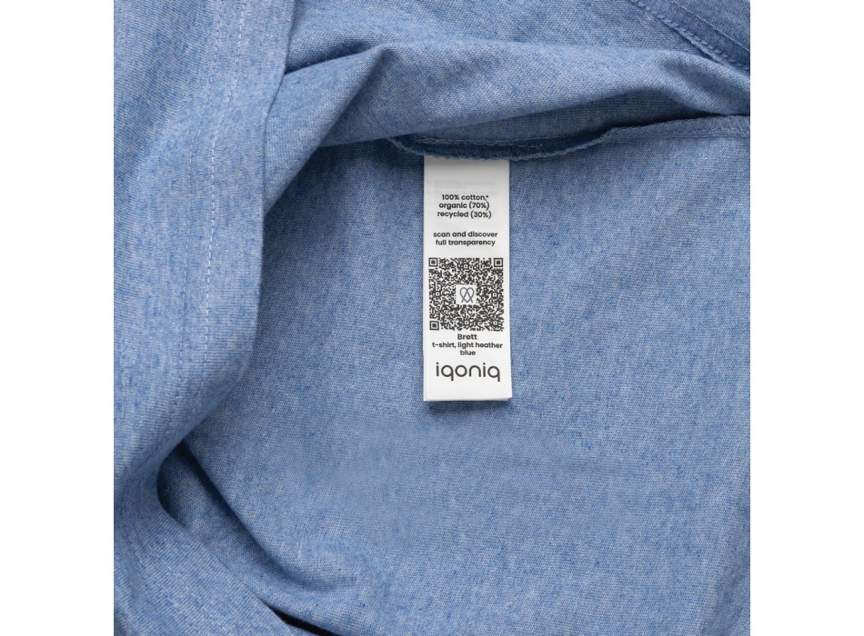 T-shirt IQONIQ Brett in cotone riciclato FullGadgets.com