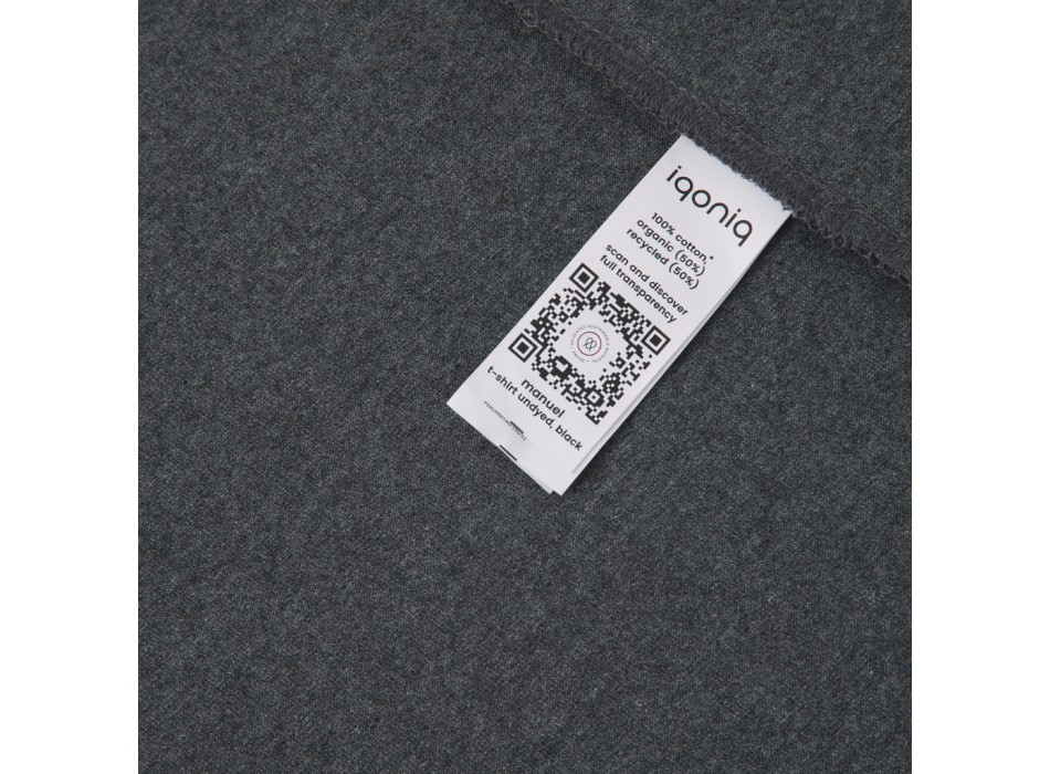 T-shirt IQONIQ Manuel in cotone riciclato non tinto FullGadgets.com
