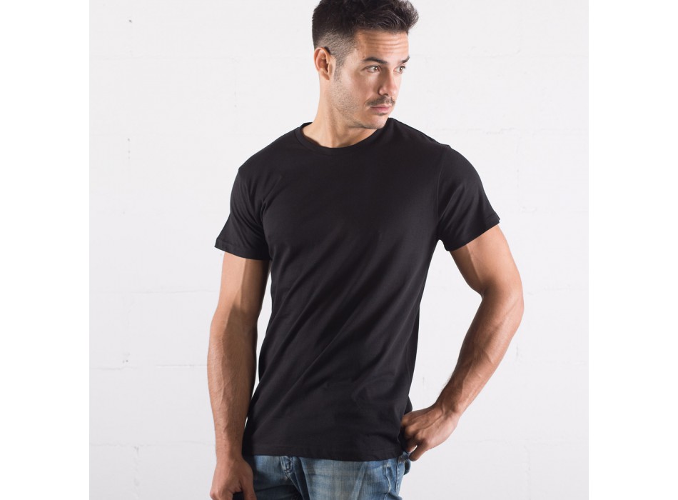 T-shirt m/corte 100% cot. Orga FullGadgets.com