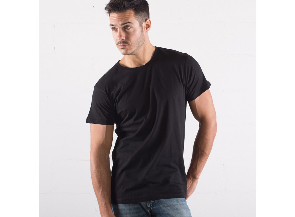 T-shirt m/corte 100% cot. Orga FullGadgets.com