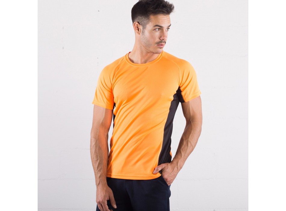 T-shirt m/corte 100% pol. fasc FullGadgets.com
