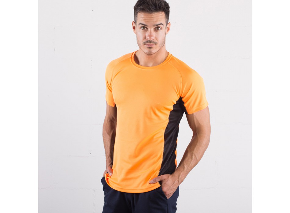 T-shirt m/corte 100% pol. fasc FullGadgets.com