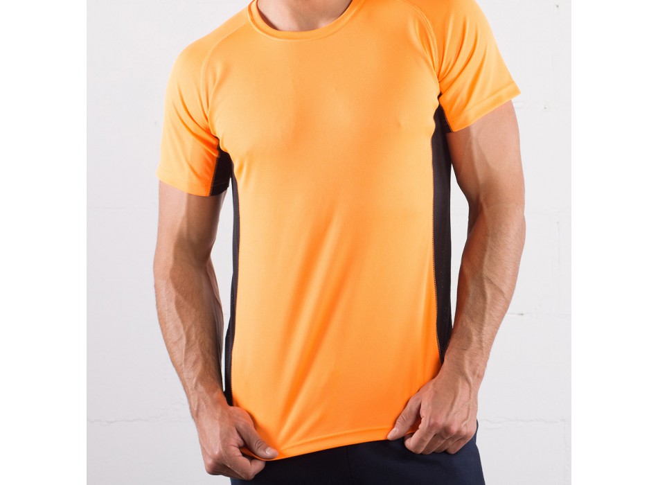 T-shirt m/corte 100% pol. fasc FullGadgets.com