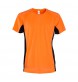 T-shirt m/corte 100% pol. fasc FullGadgets.com