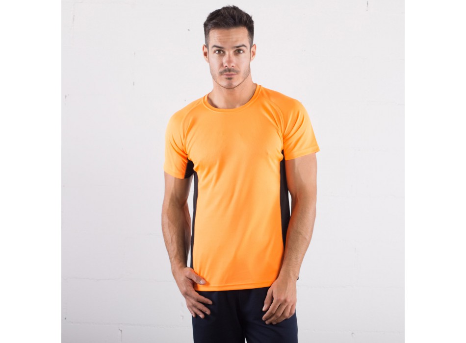 T-shirt m/corte 100% pol. fasc FullGadgets.com