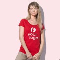 T-Shirt Megan Girc 100% Cotone Personalizzabili |Stedman