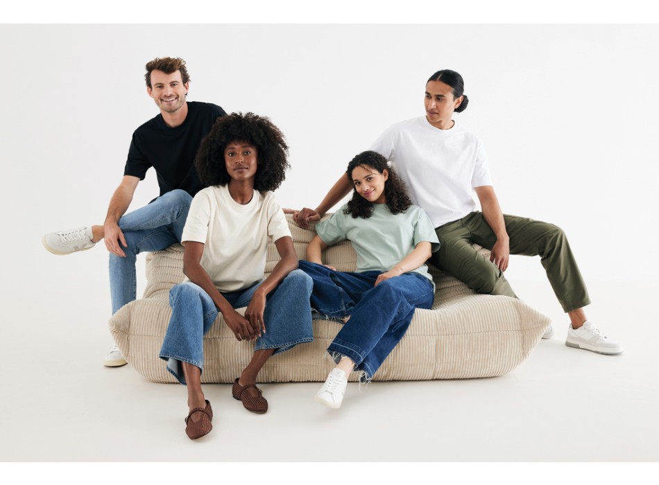 T-shirt pesante IQONIQ Nikko in cotone riciclato FullGadgets.com