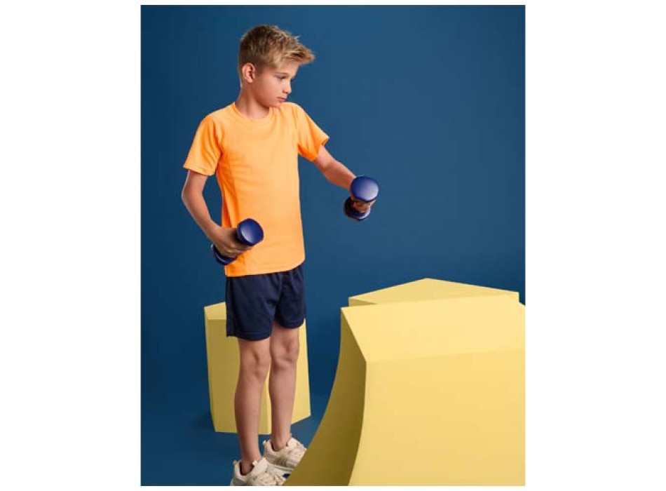 T-shirt sportiva a maniche corte da bambino da 150 g/m² Montecarlo FullGadgets.com
