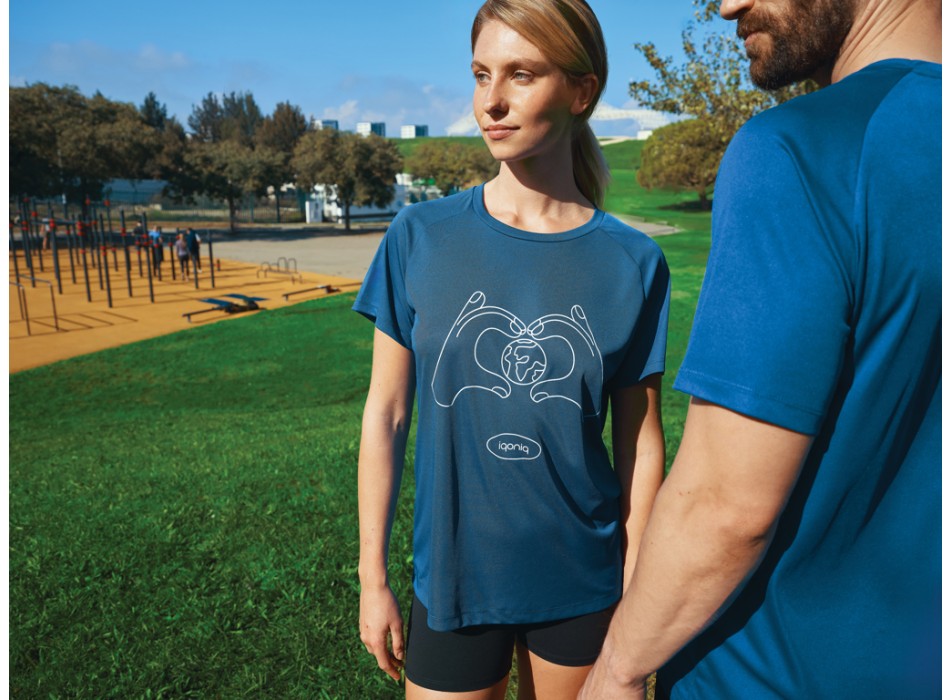 T-shirt sportiva IQONIQ Tikal  quick dry in rPET FullGadgets.com