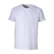 T-shirt unisex bianca in cotone e poliestere rigenerati da 145 g/m2 FullGadgets.com