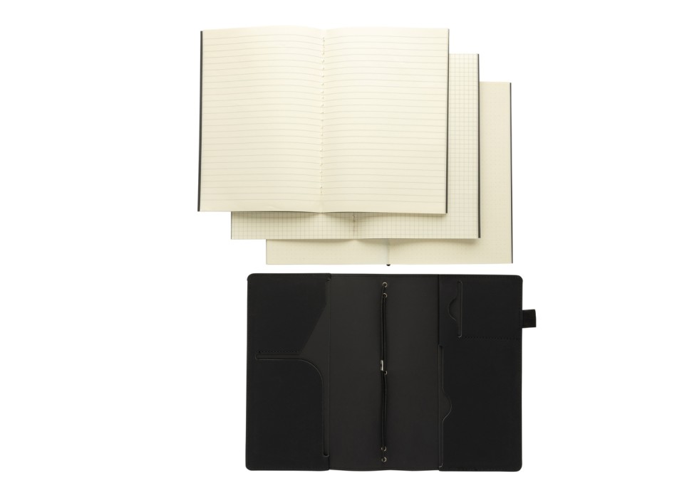 Taccuino 3in1 ricaricabile Daily Notes Binder in PU FullGadgets.com