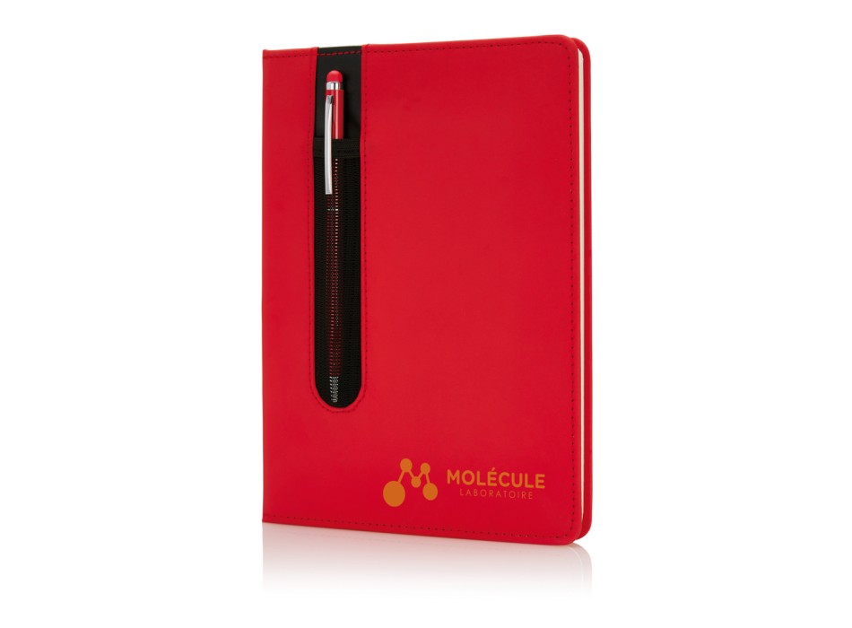 Taccuino A5 Basic con copertina rigida in PU e penna touch FullGadgets.com