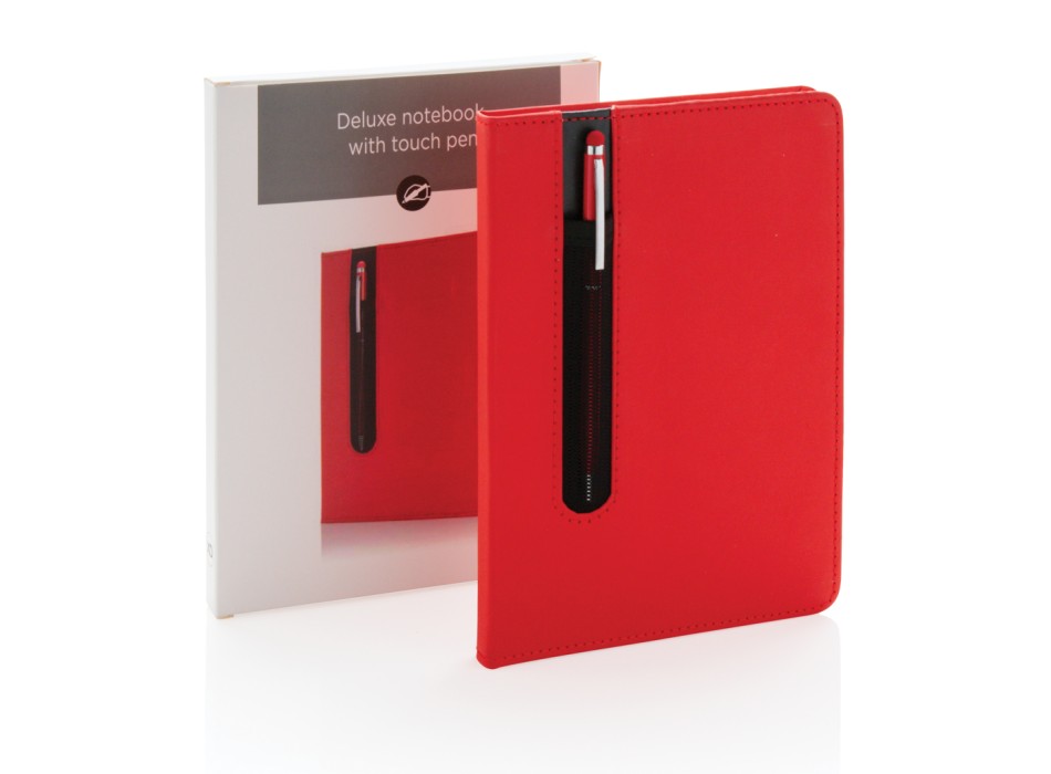 Taccuino A5 Basic con copertina rigida in PU e penna touch FullGadgets.com