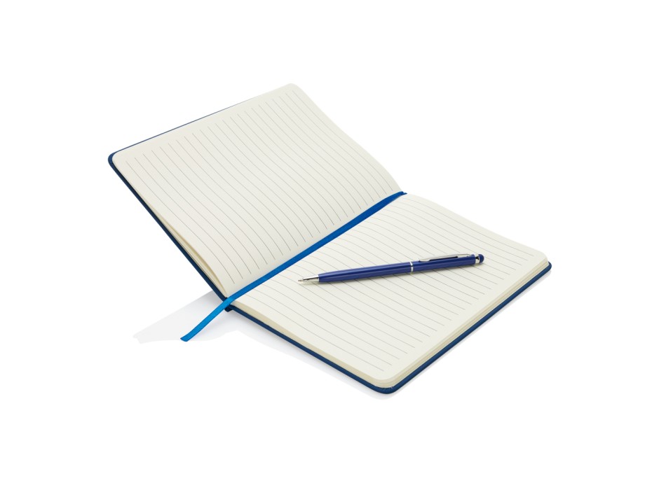 Taccuino A5 Basic con copertina rigida in PU e penna touch FullGadgets.com